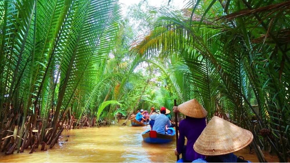 Mekong Delta river journey